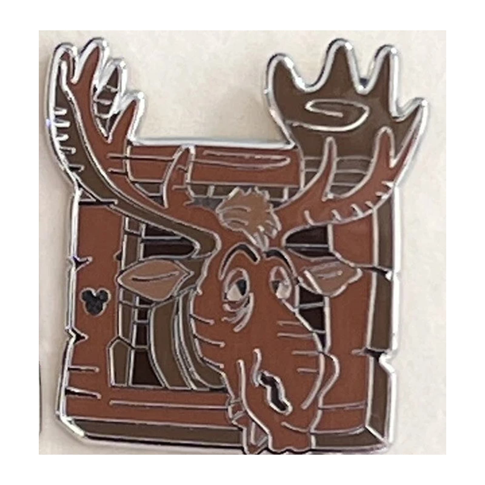 Melvin the Moose Wood Plaque front