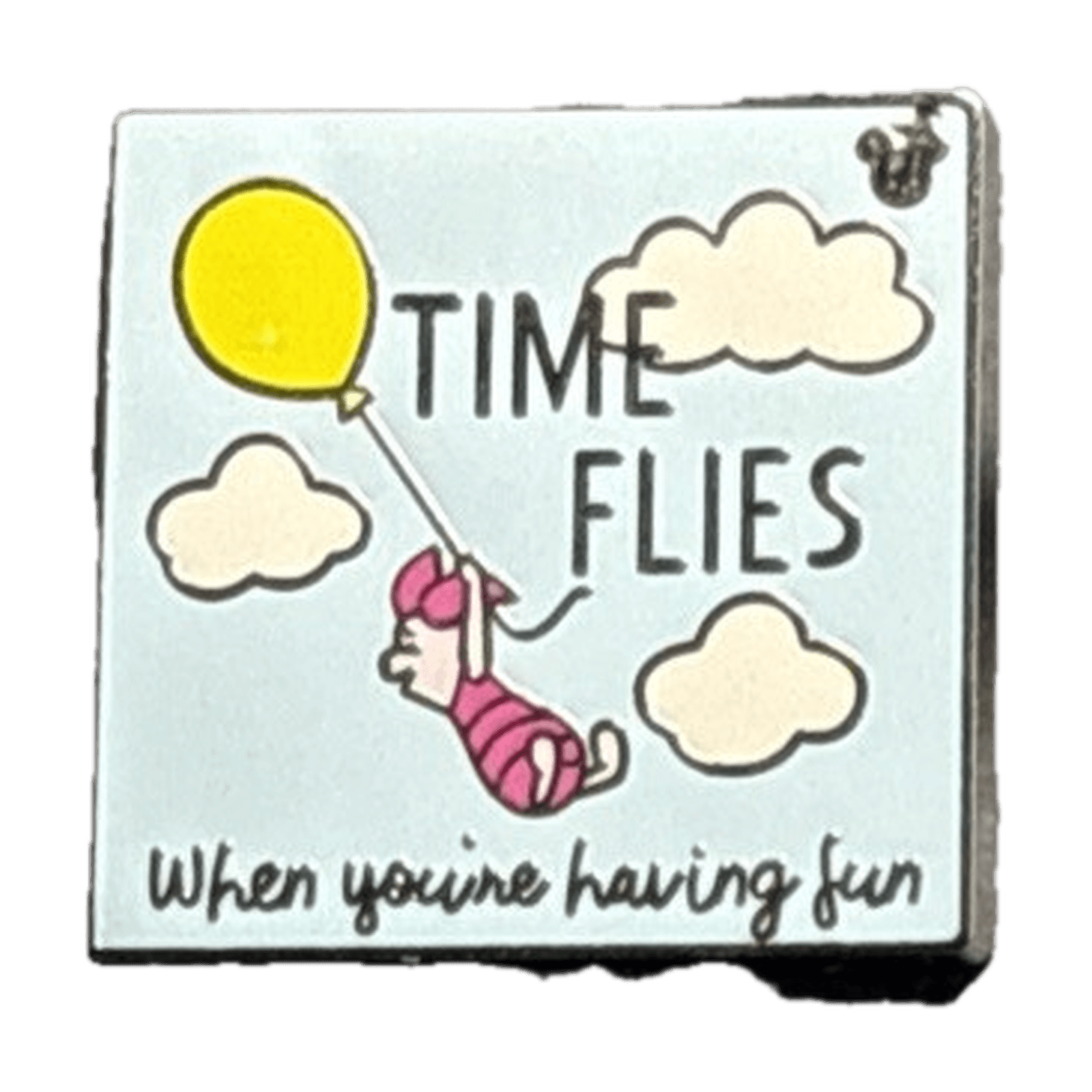 Pooh Quote — Time Flies When You're Having Fun front