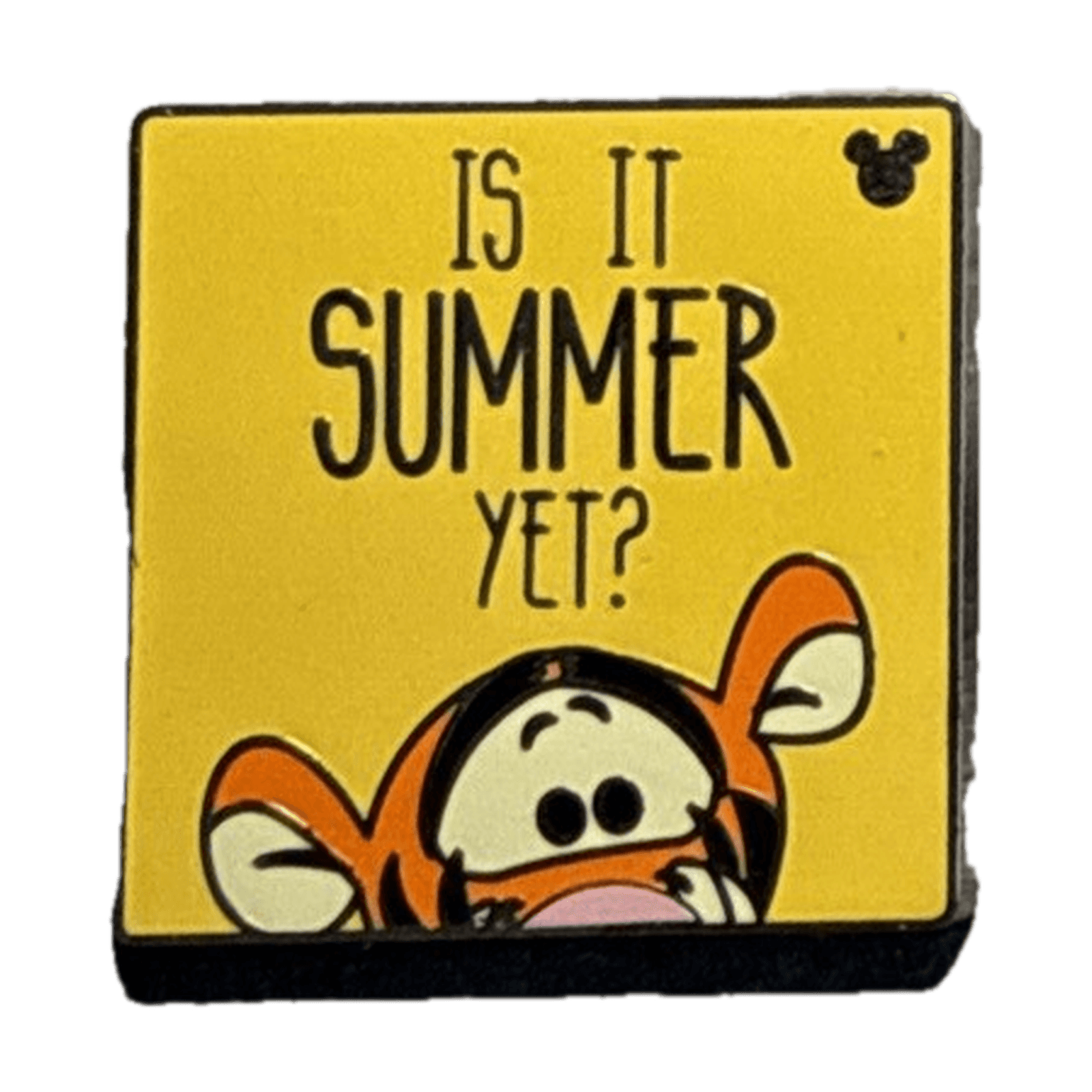 Pooh Quote — Is It Summer Yet? front