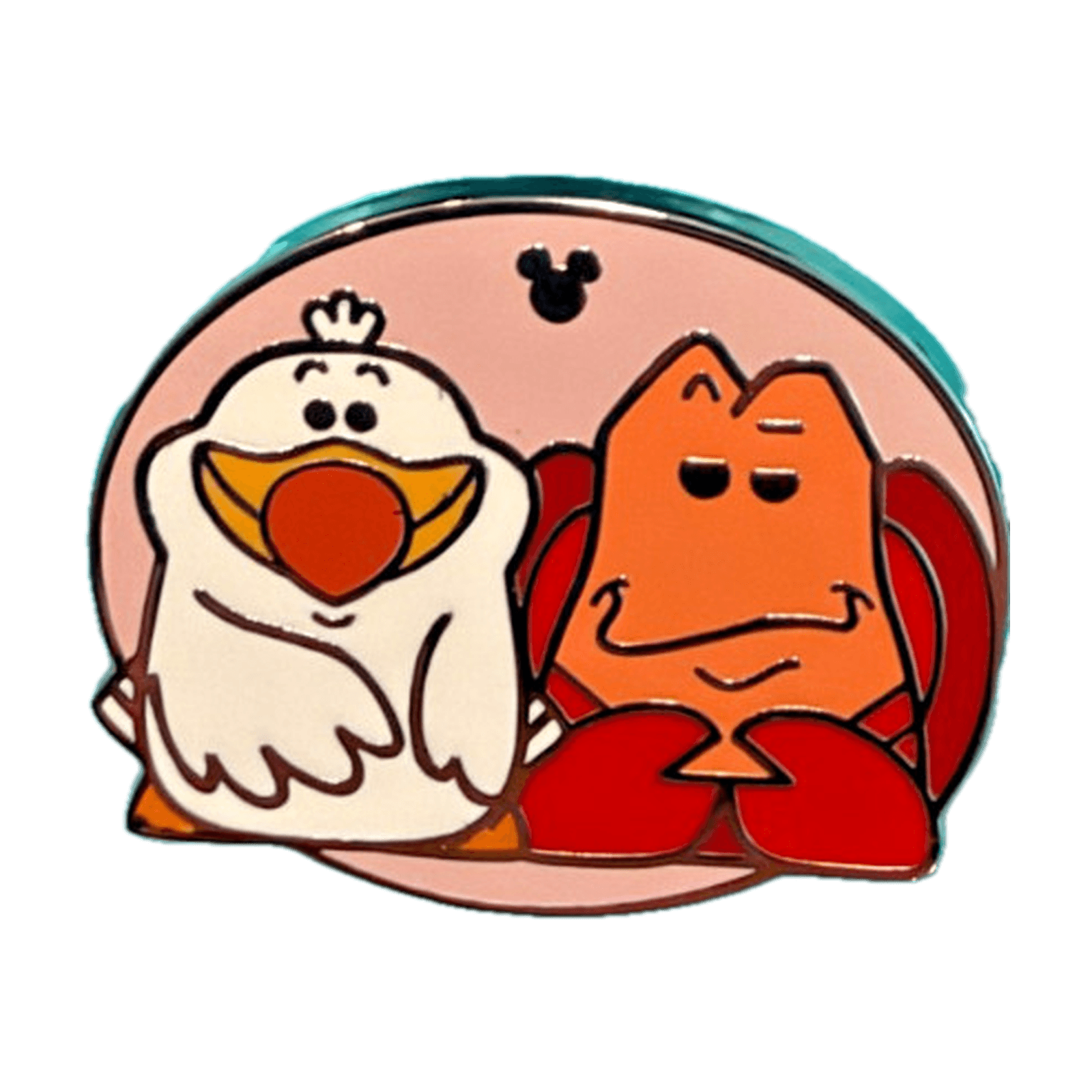 Scuttle and Sebastian Disney Duo front