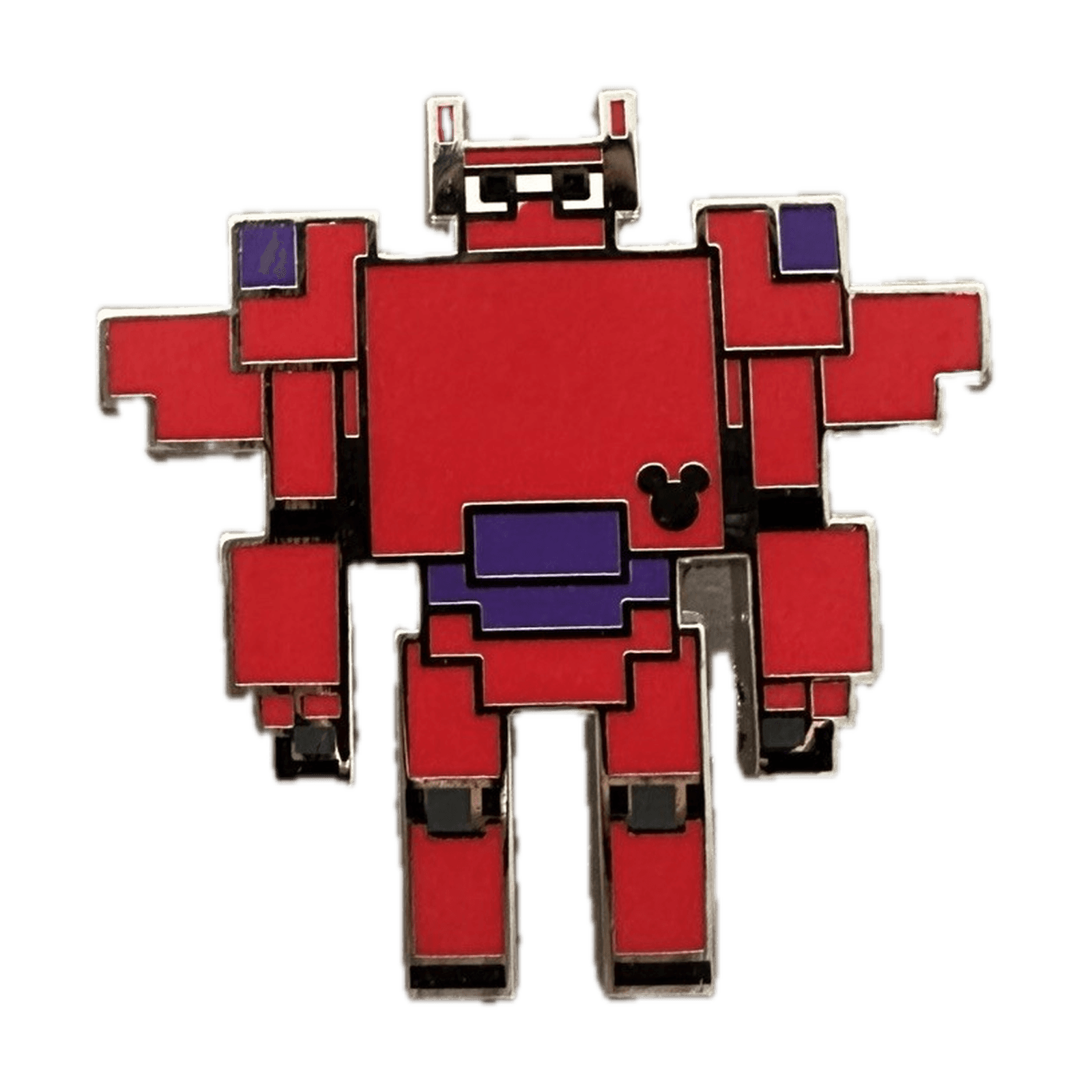 Armored Baymax 8-Bit Character front