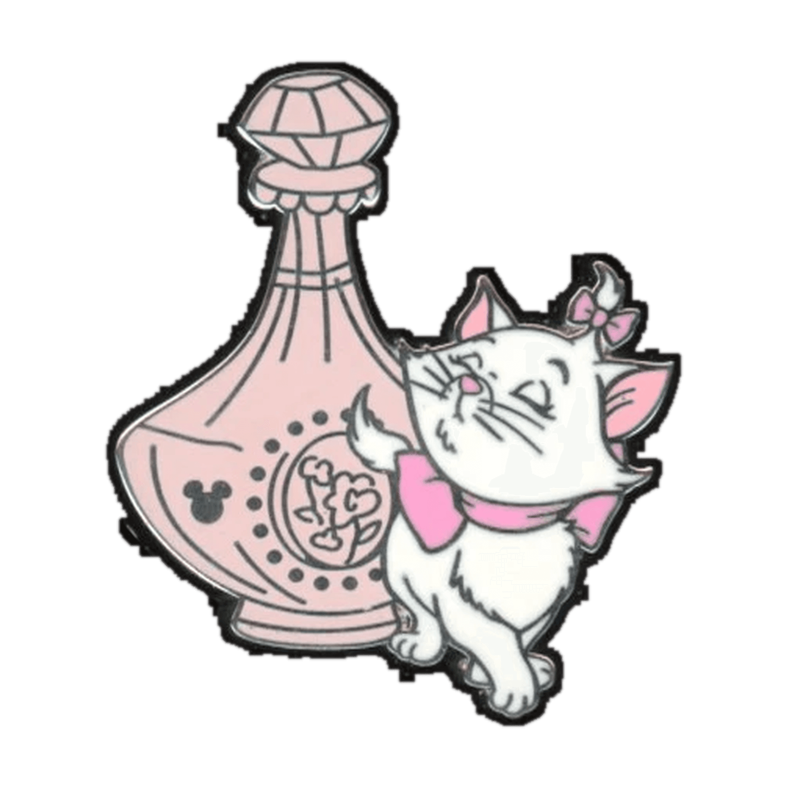 Marie with Pink Perfume Bottle front