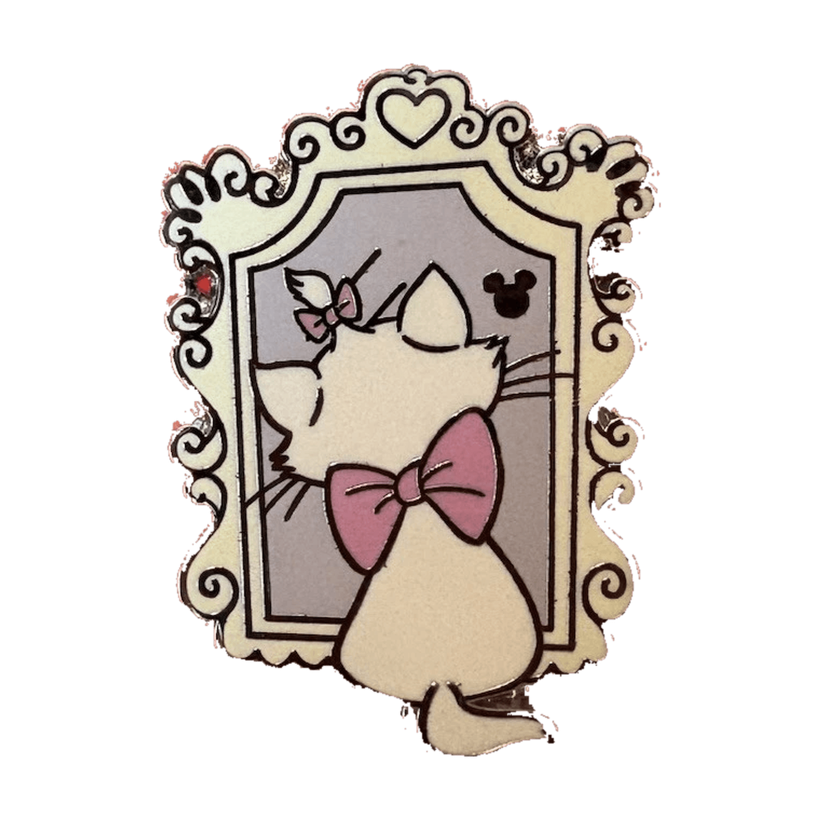 Marie Looking in Mirror front