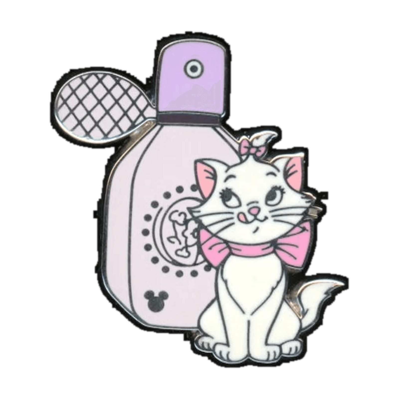 Marie with Violet Perfume Bottle front