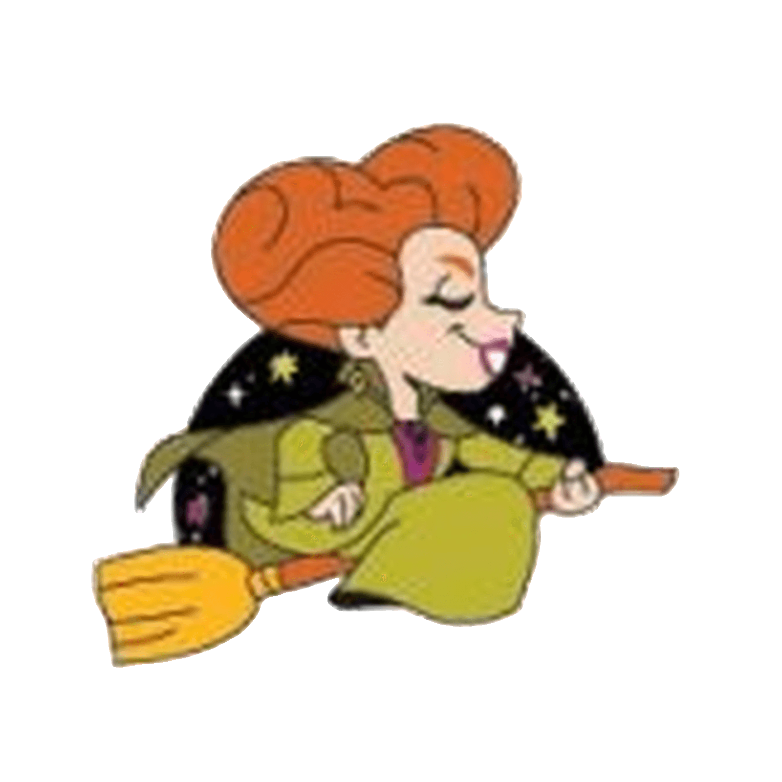 Winifred Sanderson Flying - Hocus Pocus Mystery Pin front