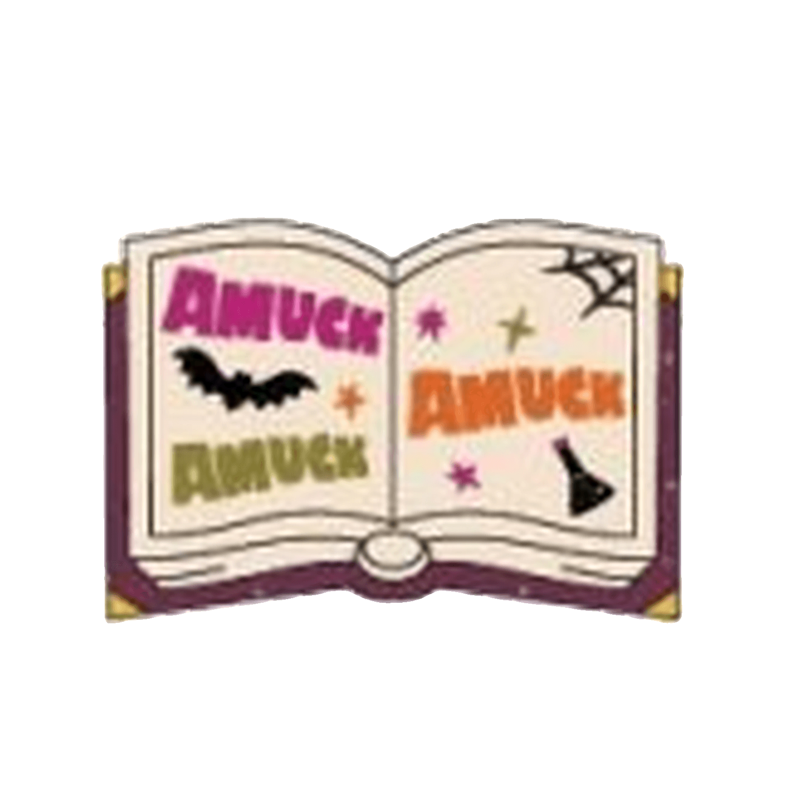 Amuck Spellbook - Hocus Pocus Mystery Pin