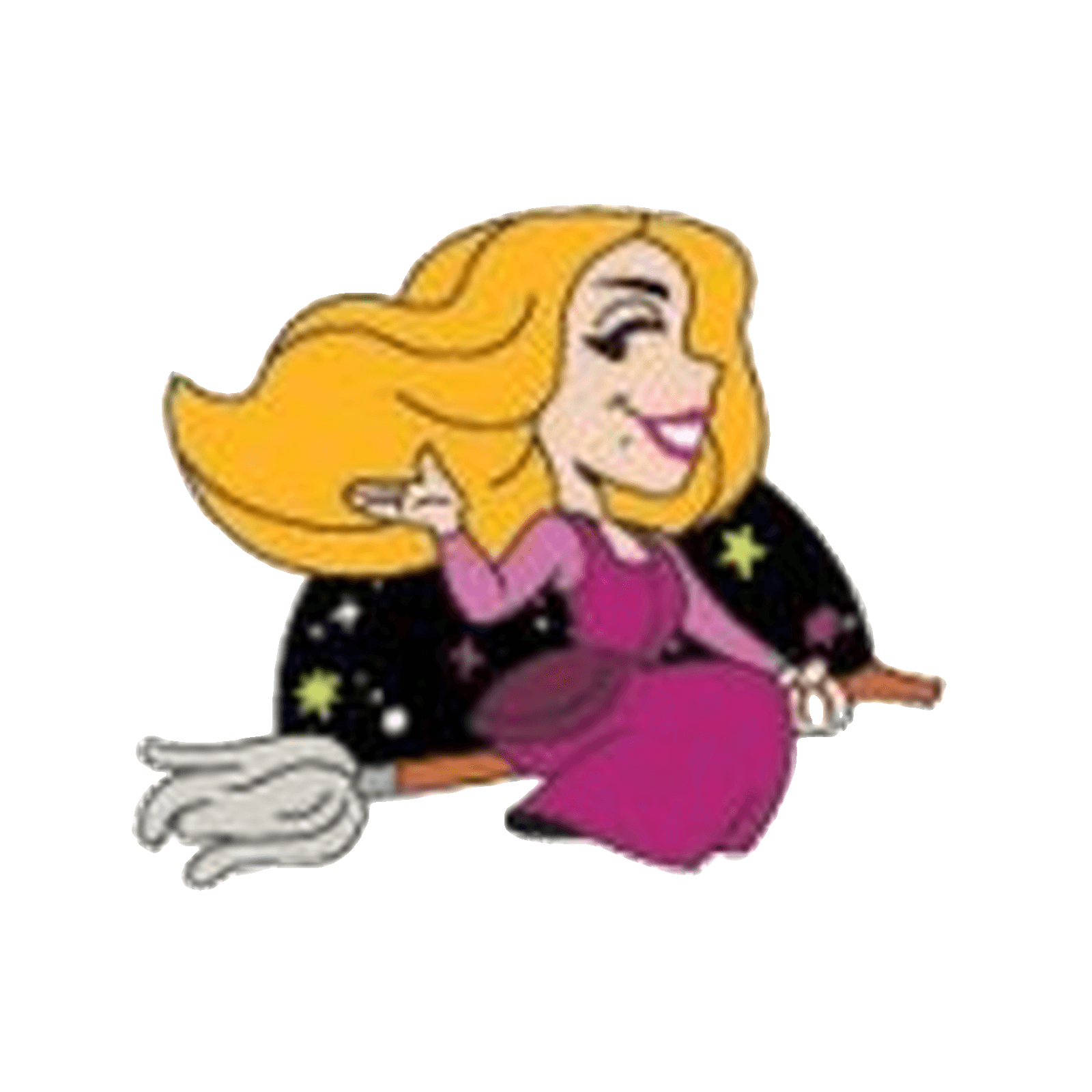Sarah Sanderson Flying - Hocus Pocus Mystery Pin