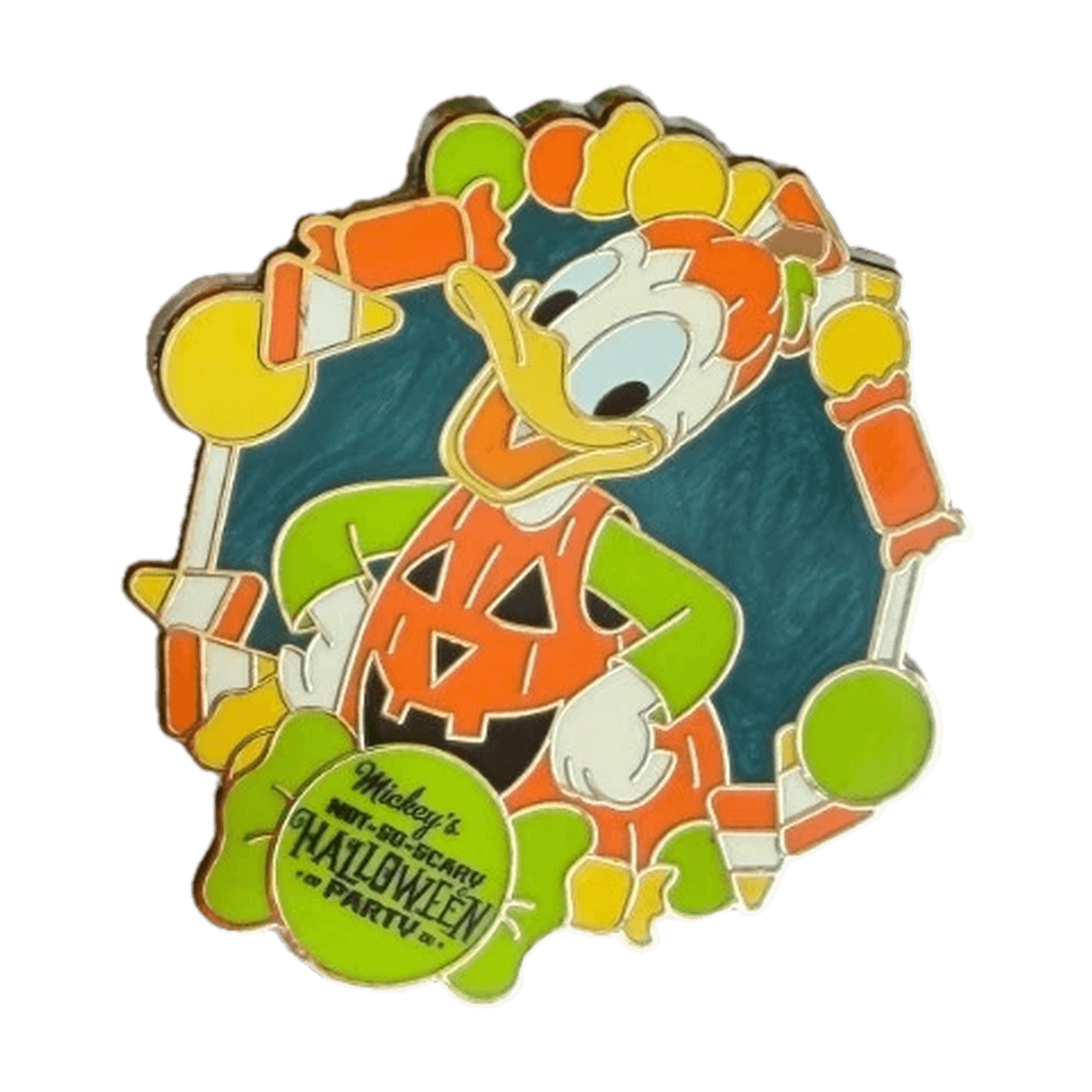 Donald Duck Pumpkin Mickey's Not-So-Scary Halloween Party 2026 Mystery Pin