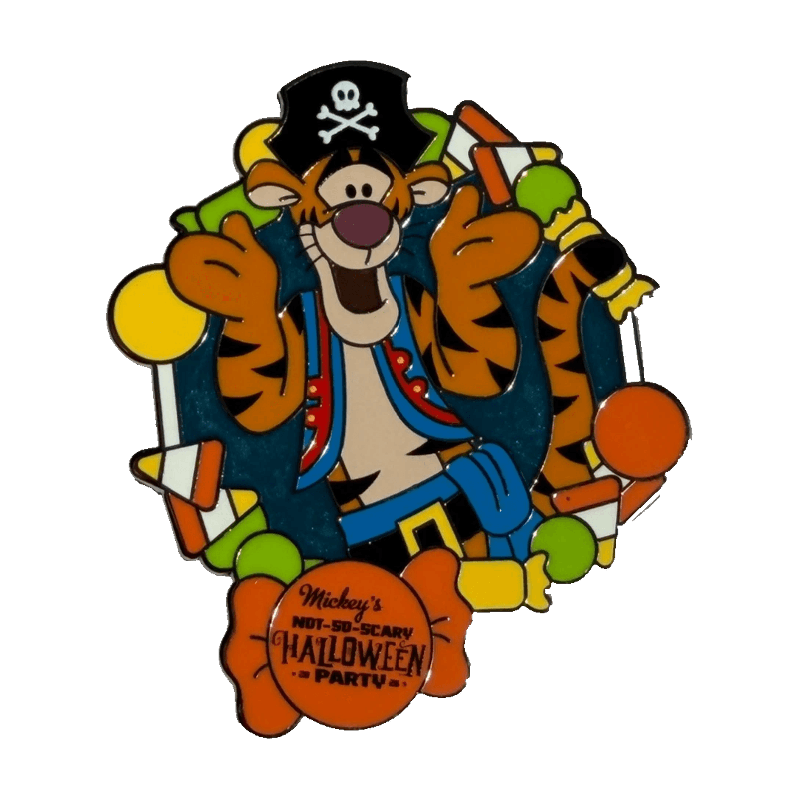 Tigger Pirate Mickey's Not-So-Scary Halloween Party 2026 Mystery Pin
