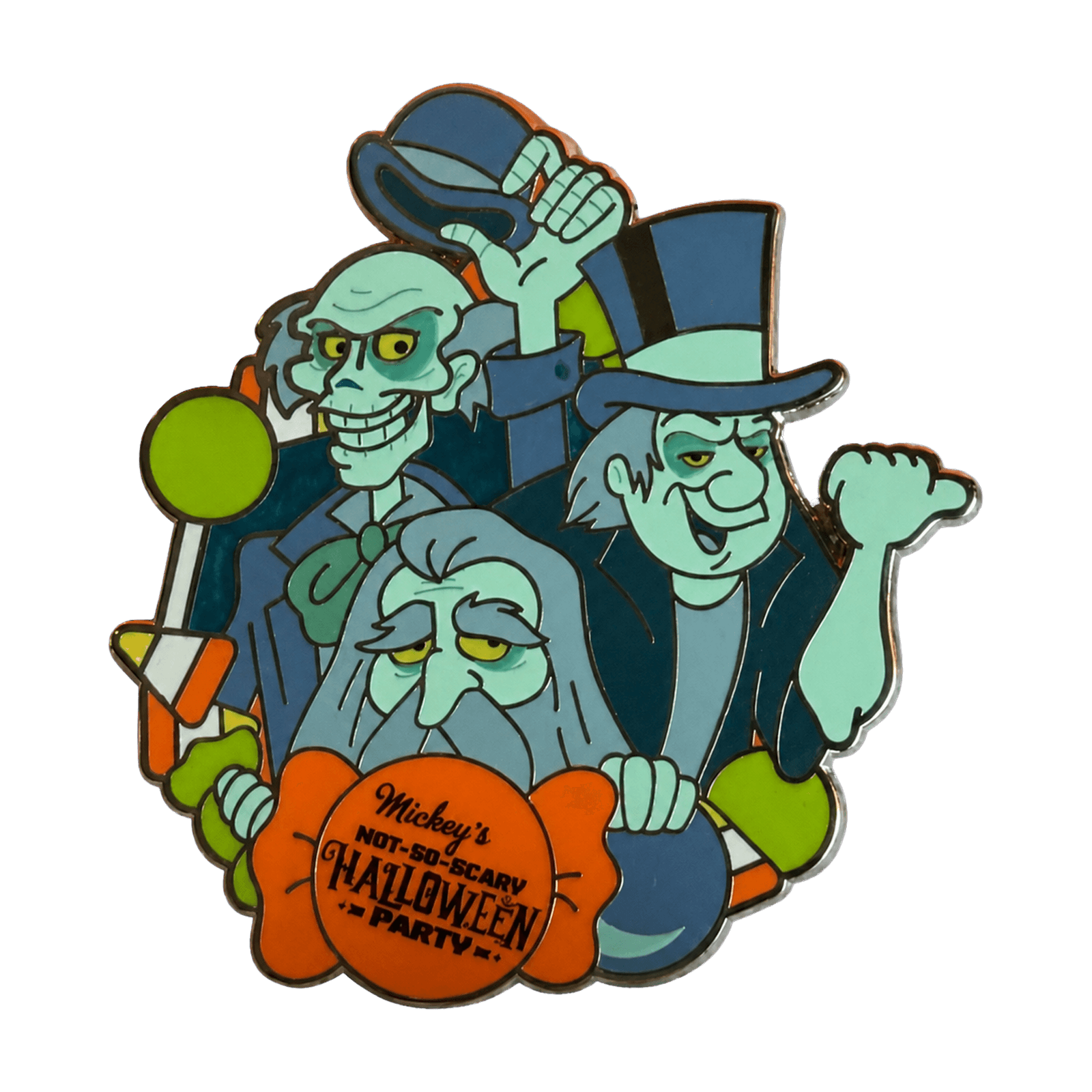 Hitchhiking Ghosts Mickey's Not-So-Scary Halloween Party 2026 Mystery Pin