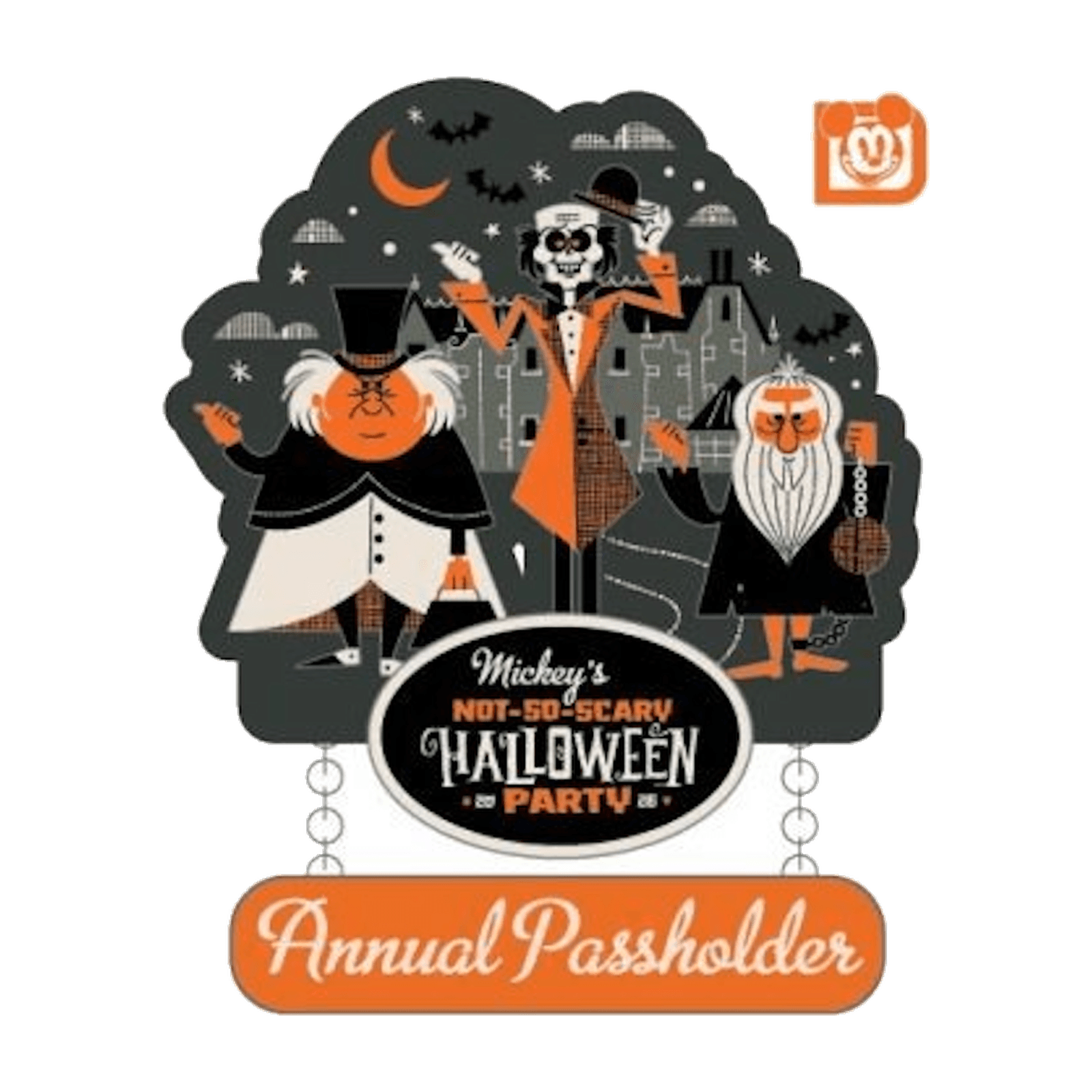 Mickey's Not-So-Scary Halloween Party 2026 Annual Passholder Pin