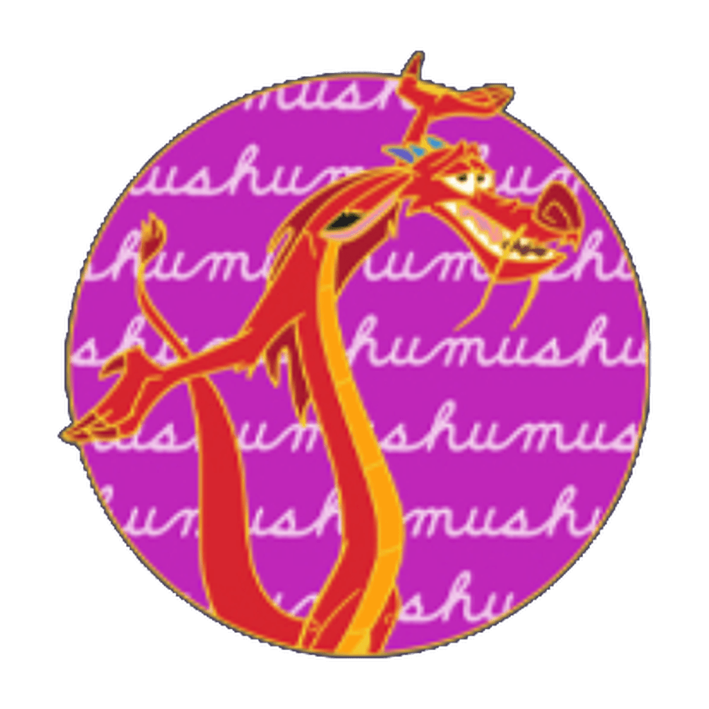 Mushu - Cursive Cuties front