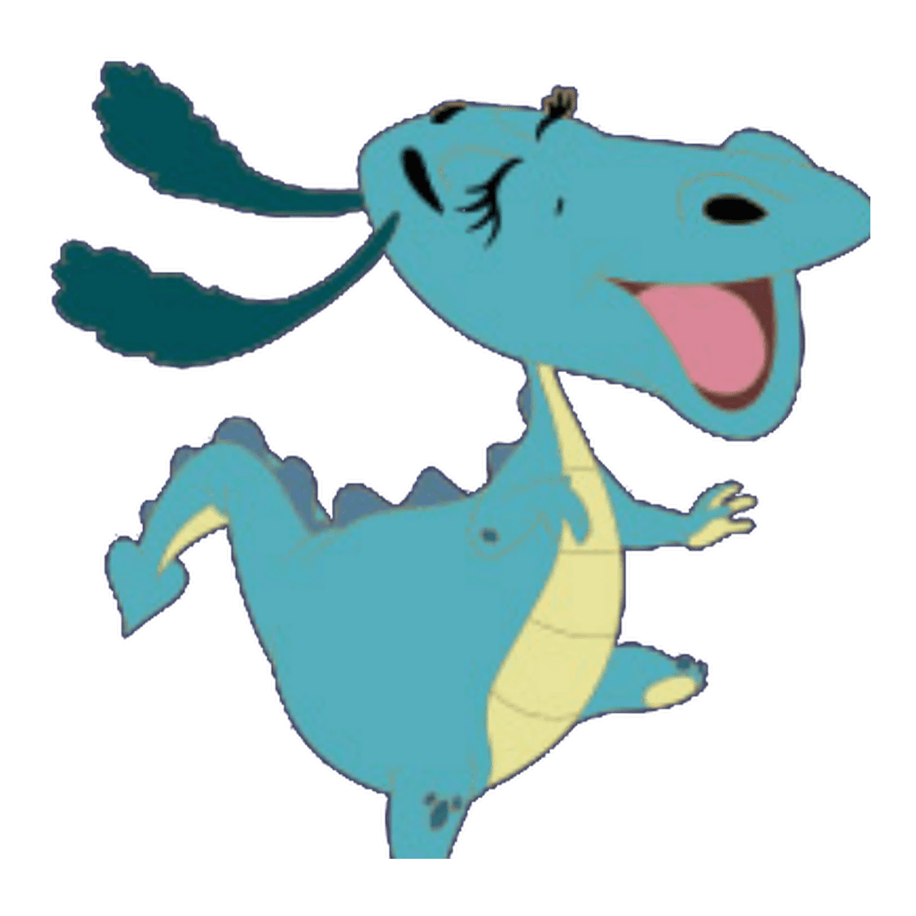 The Reluctant Dragon - Disney Dragons Cuties front