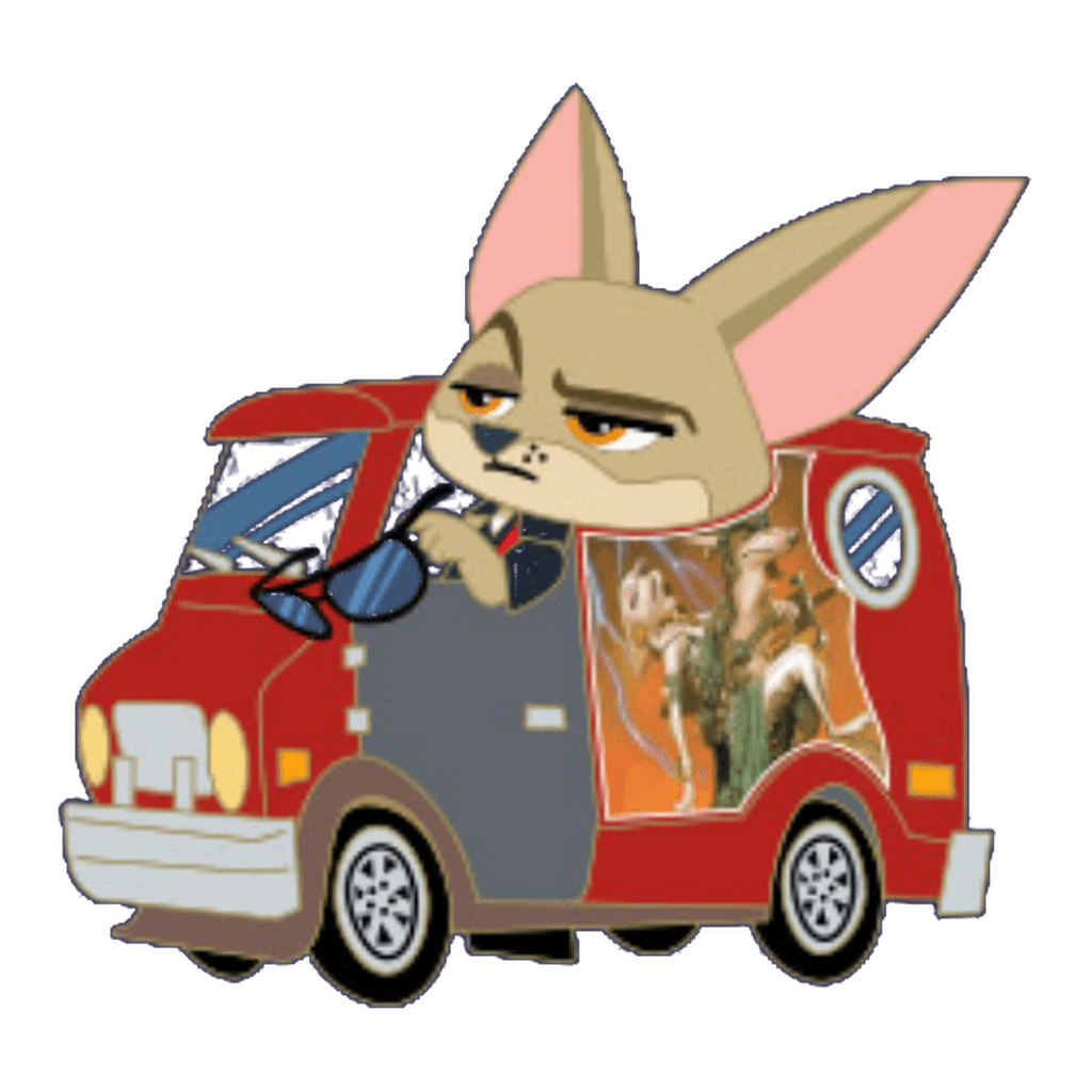 Finnick - Zootopia 10th Anniversary Car Series front
