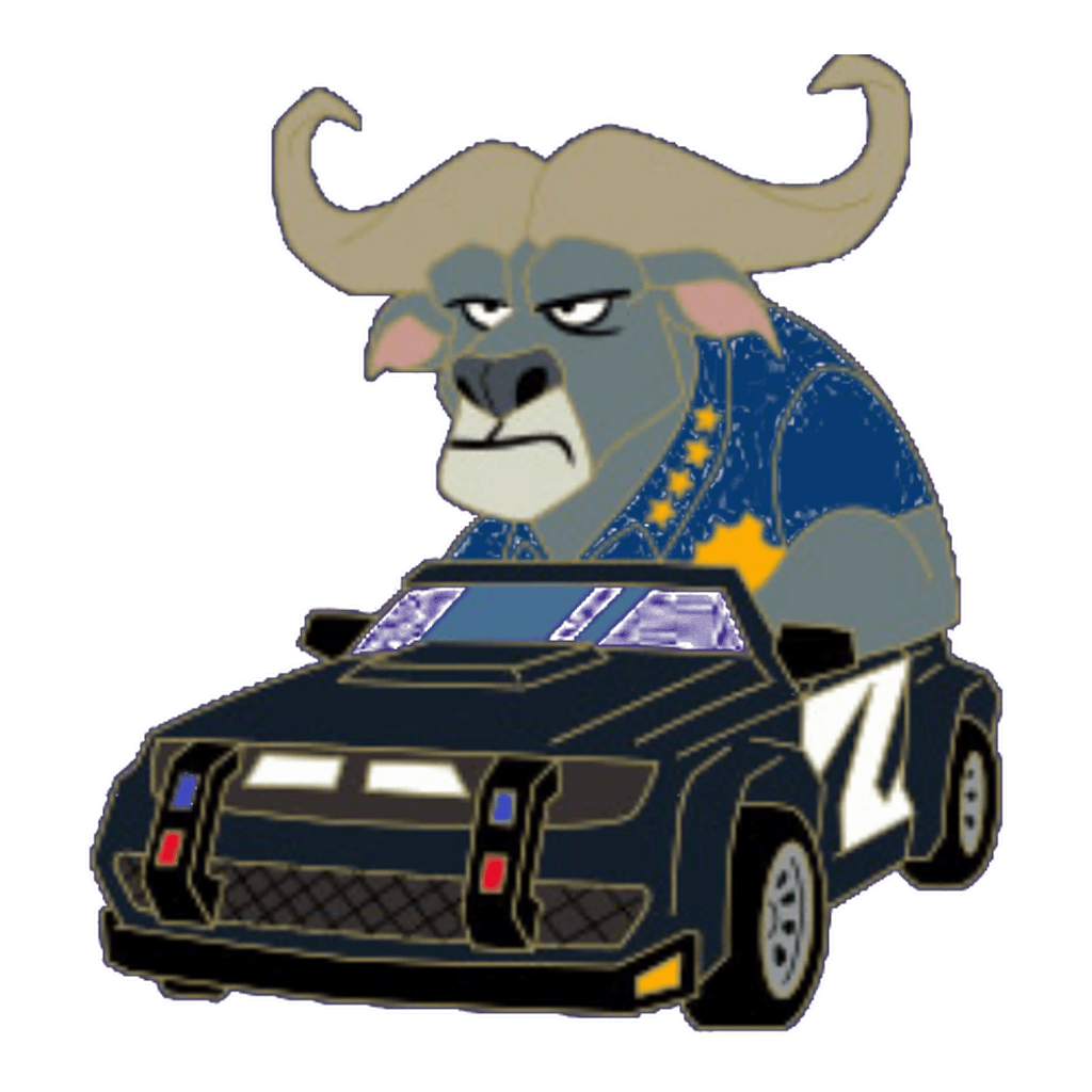 Chief Bogo - Zootopia 10th Anniversary Car Series front
