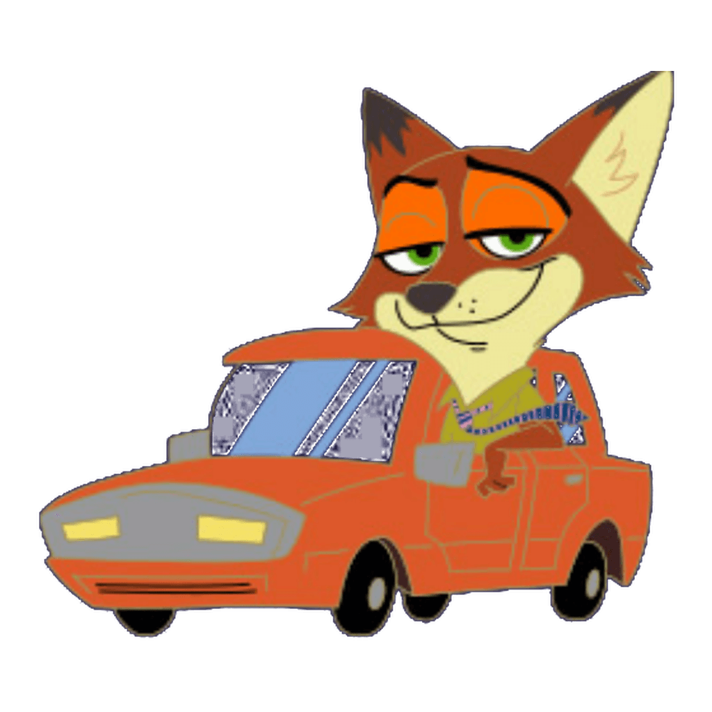 Nick Wilde - Zootopia 10th Anniversary Car Series front