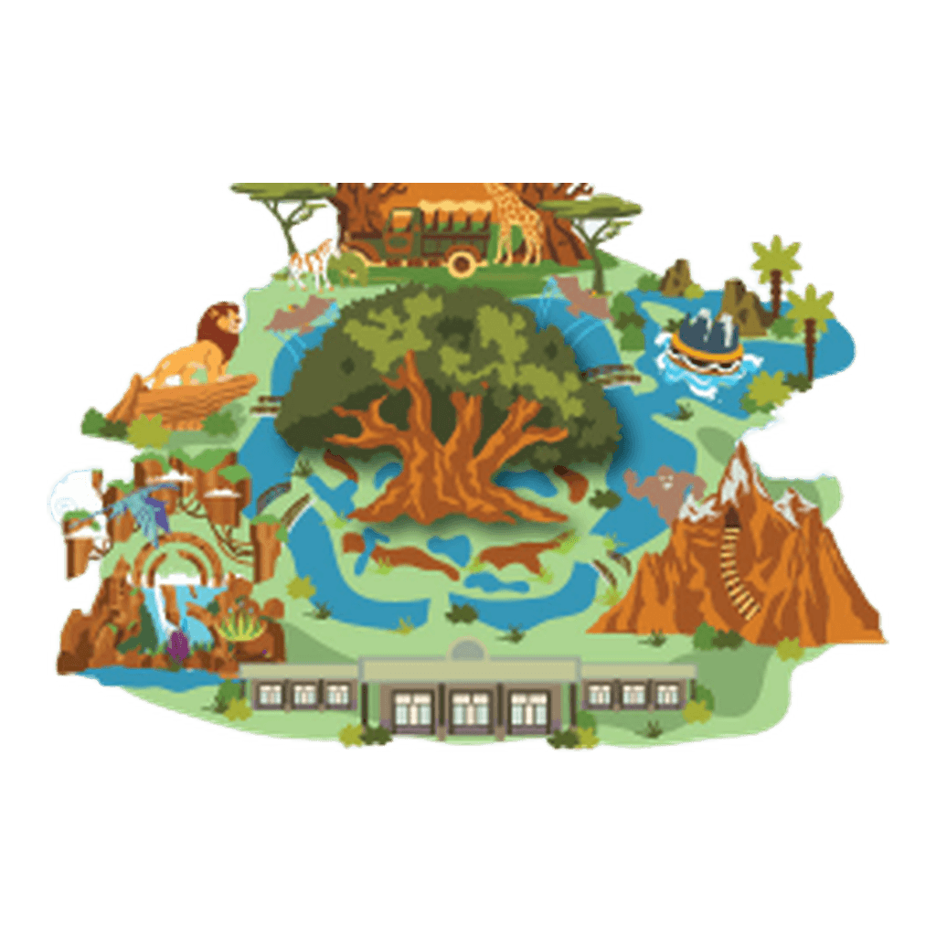 Disney's Animal Kingdom Park Map - D23 Expo 2026: Park Maps