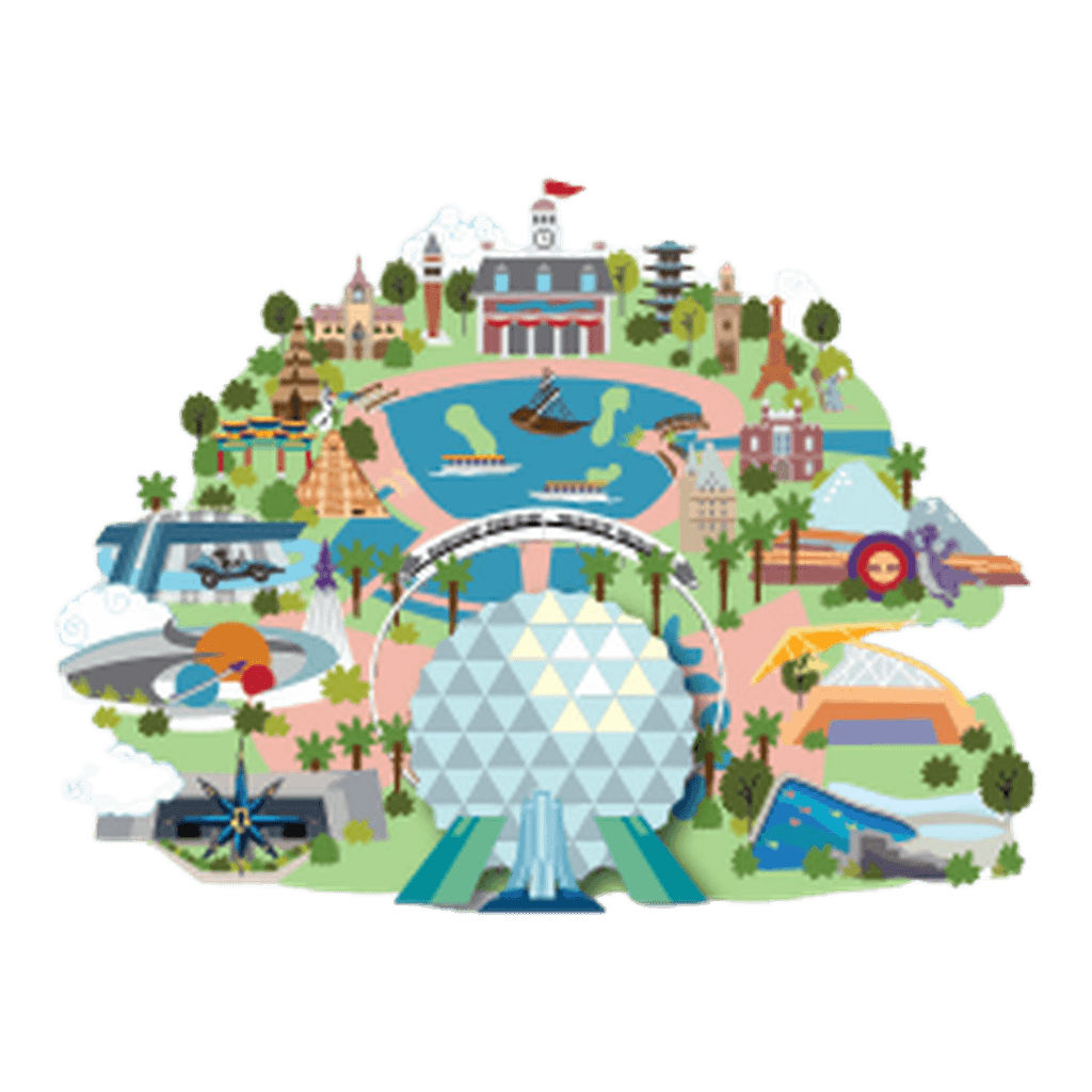 EPCOT Park Map - D23 Expo 2026: Park Maps