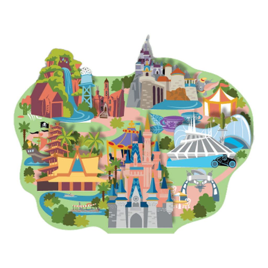 Magic Kingdom Park Map - D23 Expo 2026: Park Maps
