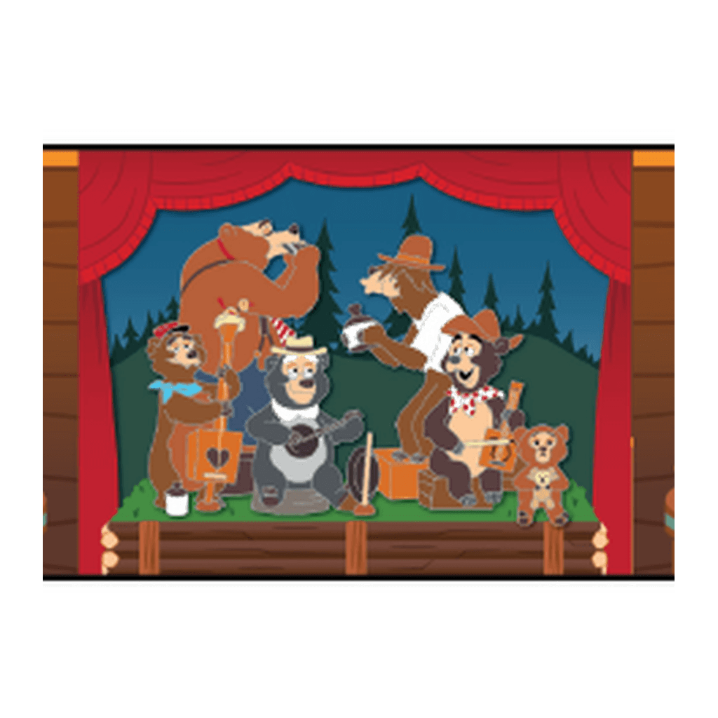 Country Bear Band - Country Bear Jamboree Pin Set