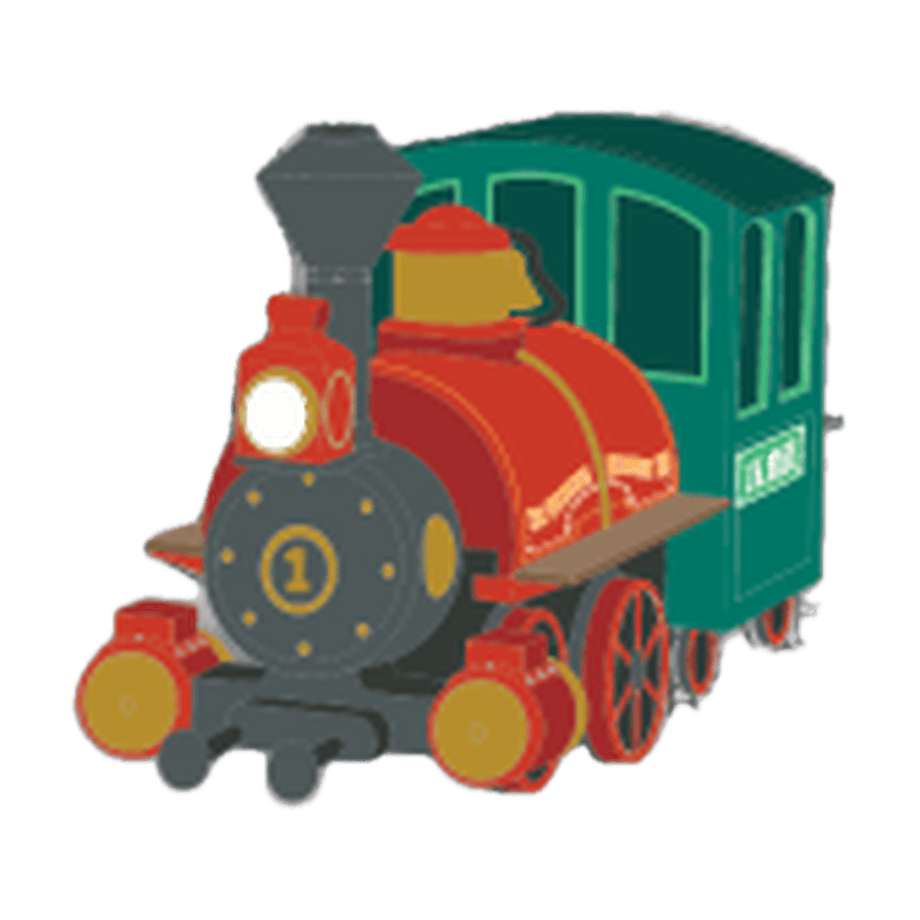 Locomotive - Big Thunder Mountain Railroad Pins and Blueprint front