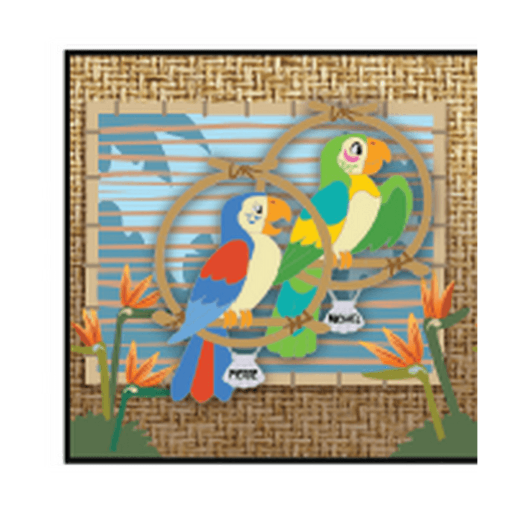 Pierre & Michael - Walt Disney's Enchanted Tiki Room Pin Set front
