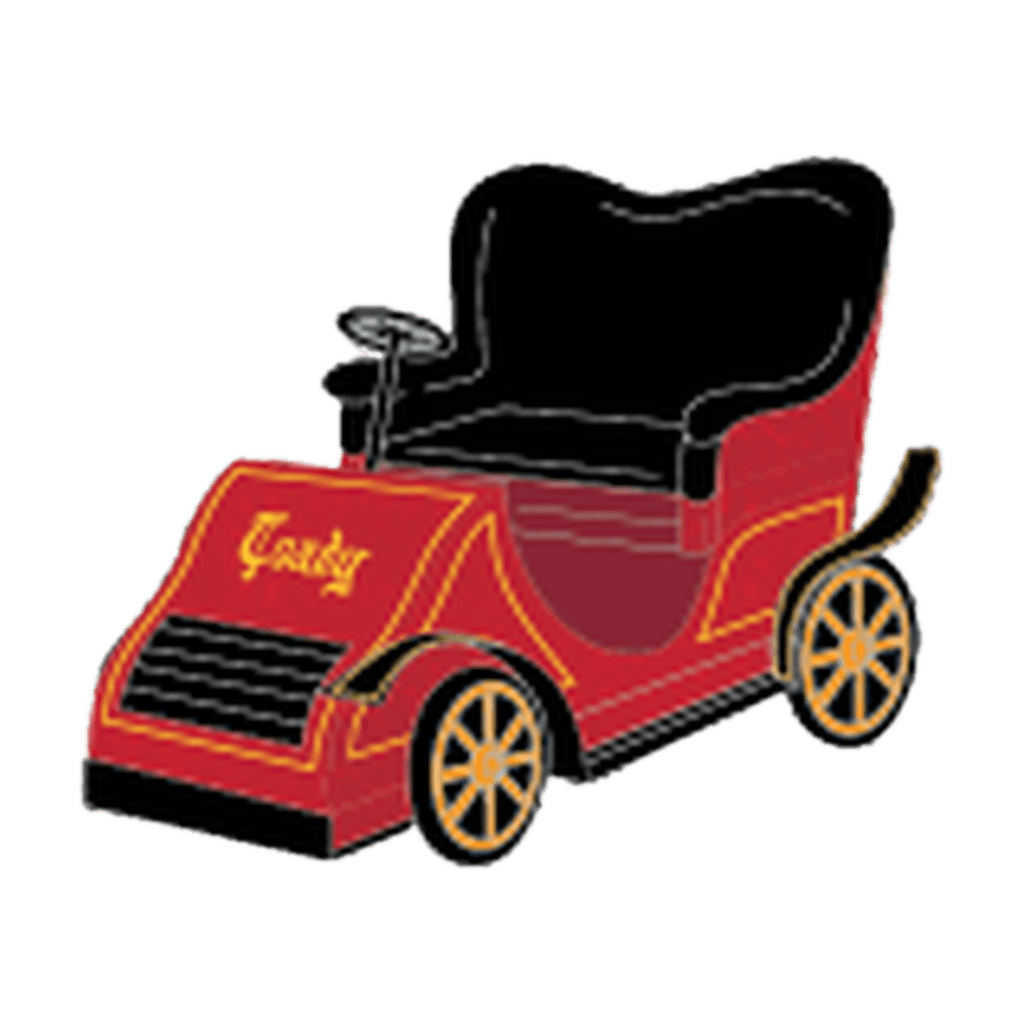 Mr. Toad's Motorcar - Mr. Toad's Wild Ride Pins and Blueprint front