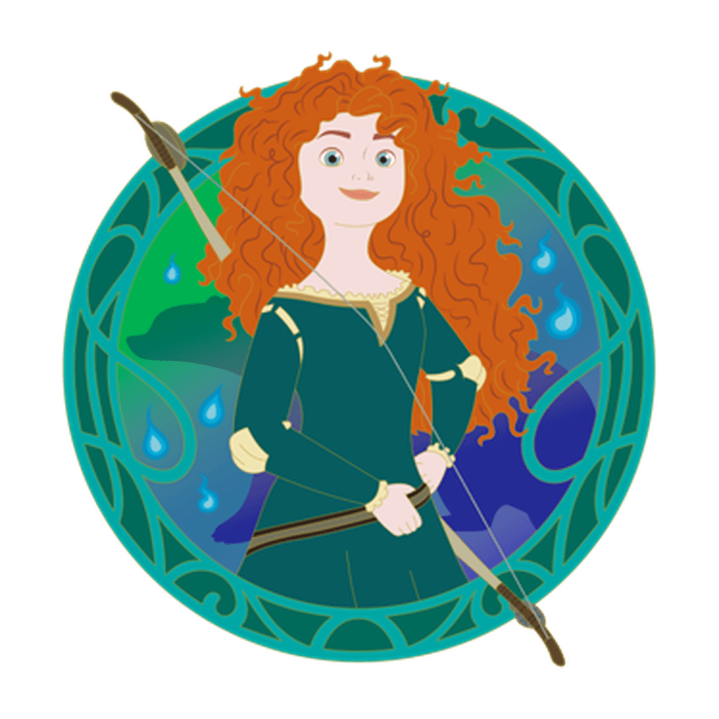Merida - Disney Princess Dream Windows front