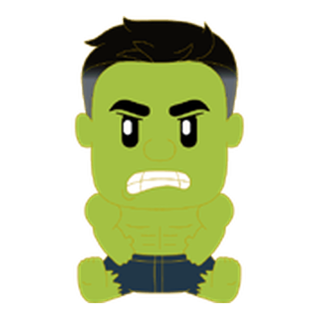 Hulk - Adorbs! The Avengers Mystery Set front