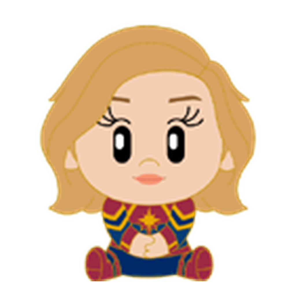 Captain Marvel - Adorbs! The Avengers Mystery Set front