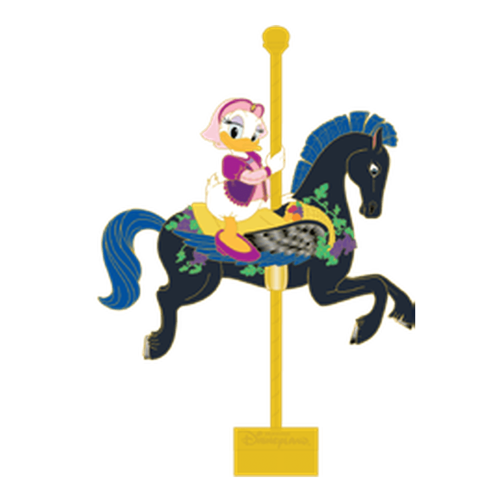 Fantasia Carousel - Daisy Duck - Disney Royal Carousel Horses Boxed Set front