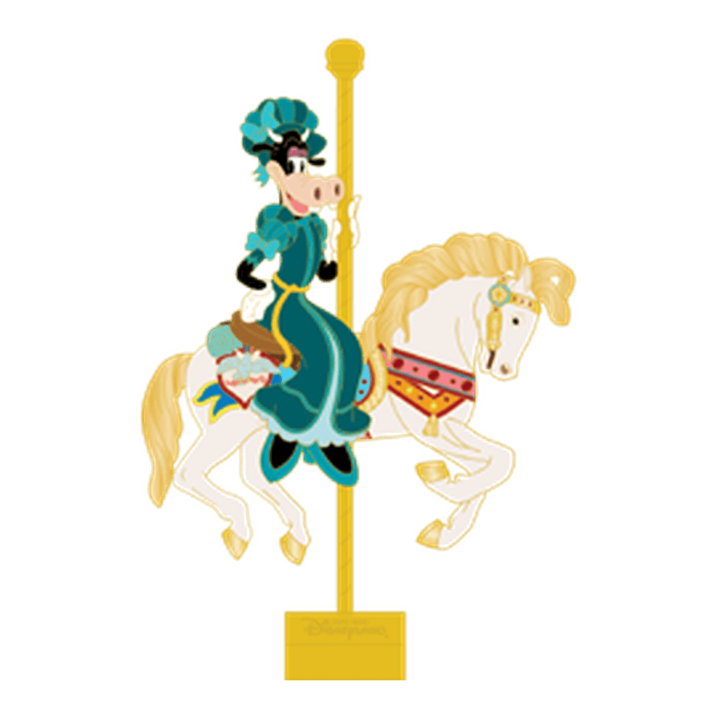 Cinderella Carousel - Clarabelle Cow - Disney Royal Carousel Horses Boxed Set front