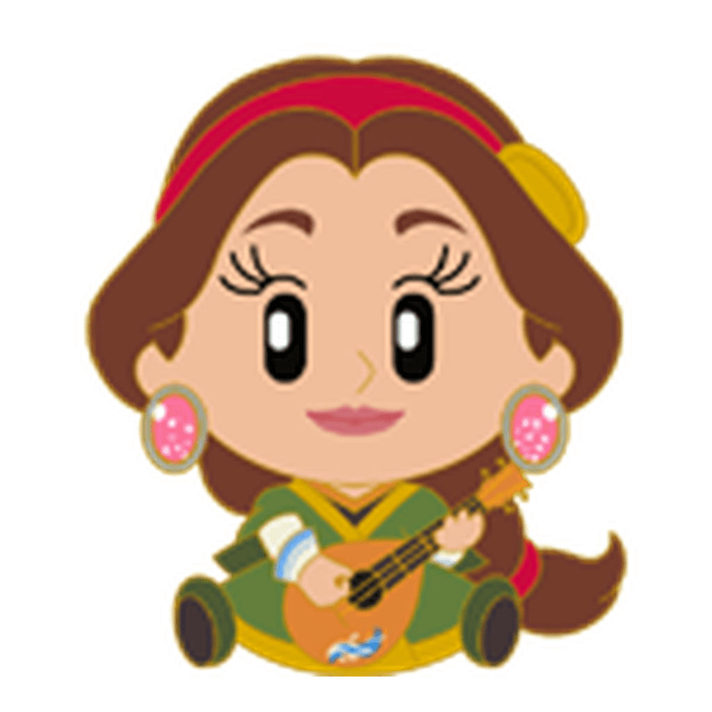 Unidentified S.E.A. Member with Lute - S.E.A. aDorbs! Mystery Collection front