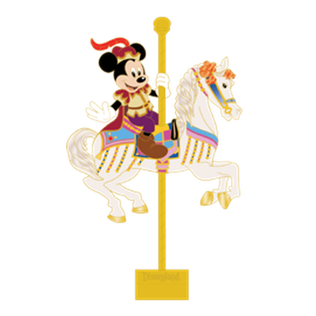 King Arthur Carrousel - Mickey Riding Jingles - Disney Royal Carousel Horses Boxed Set front
