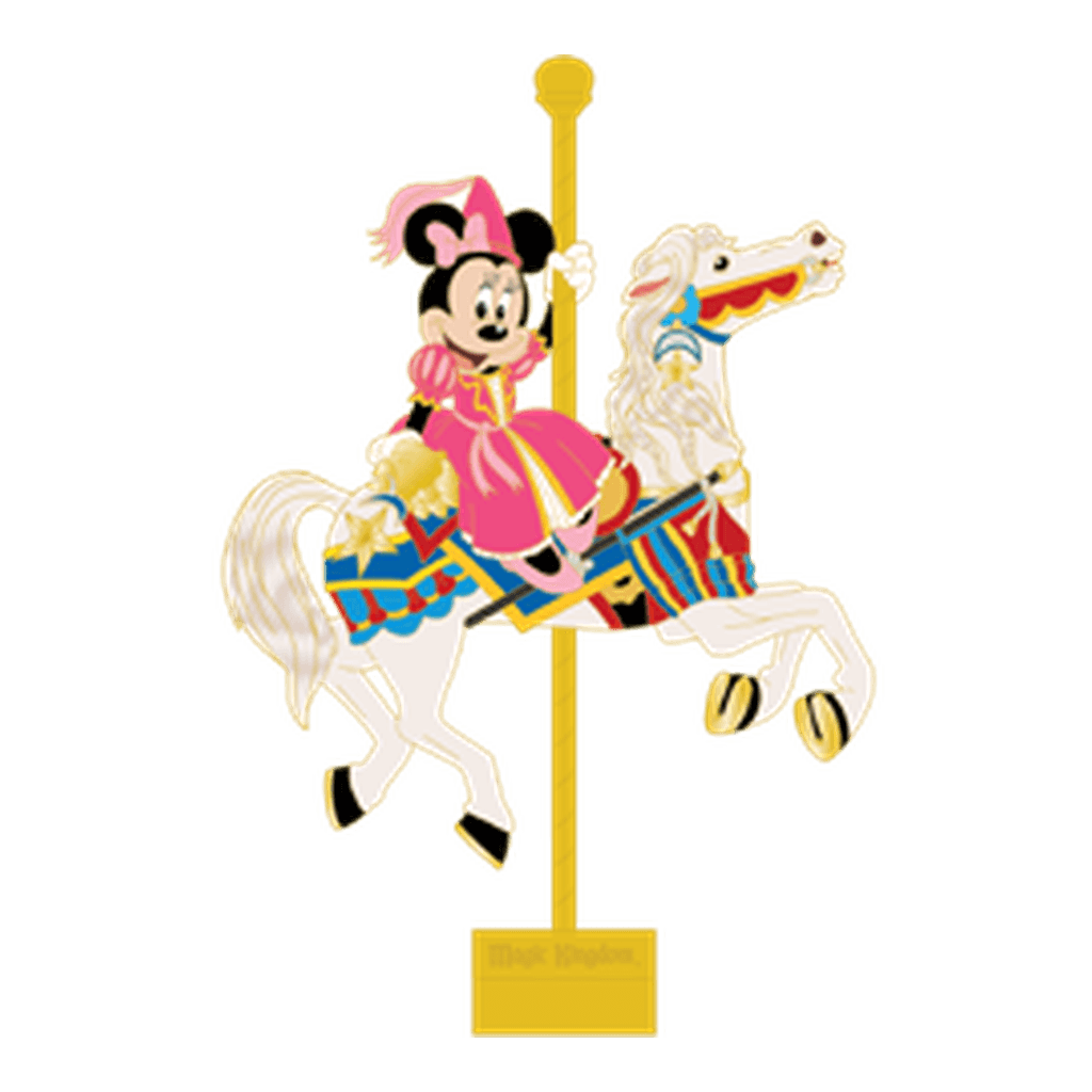 Prince Charming Regal Carrousel - Minnie - Disney Royal Carousel Horses Boxed Set front