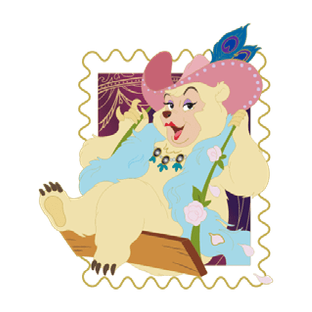 Teddi Barra - Disney Park Stamps: Series 2 front