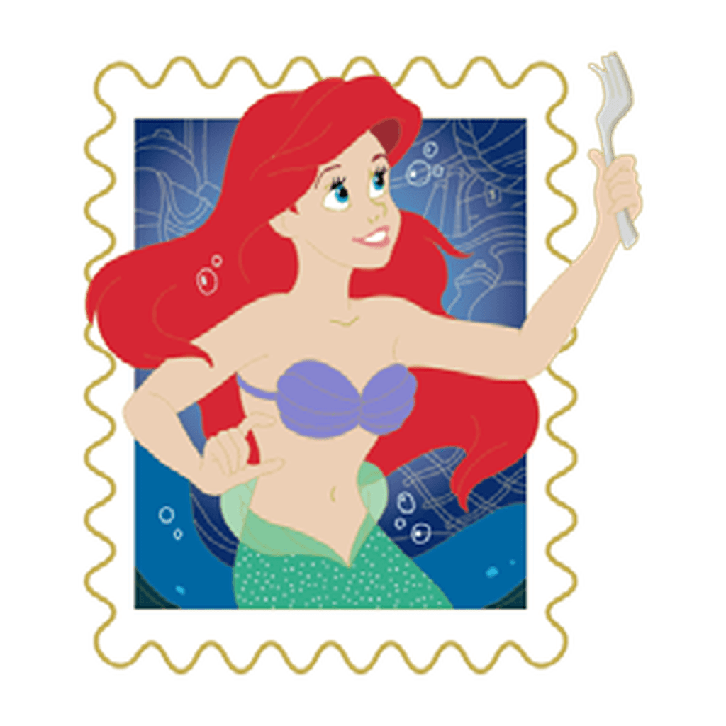 Ariel - Disney Park Stamps: Series 2 front