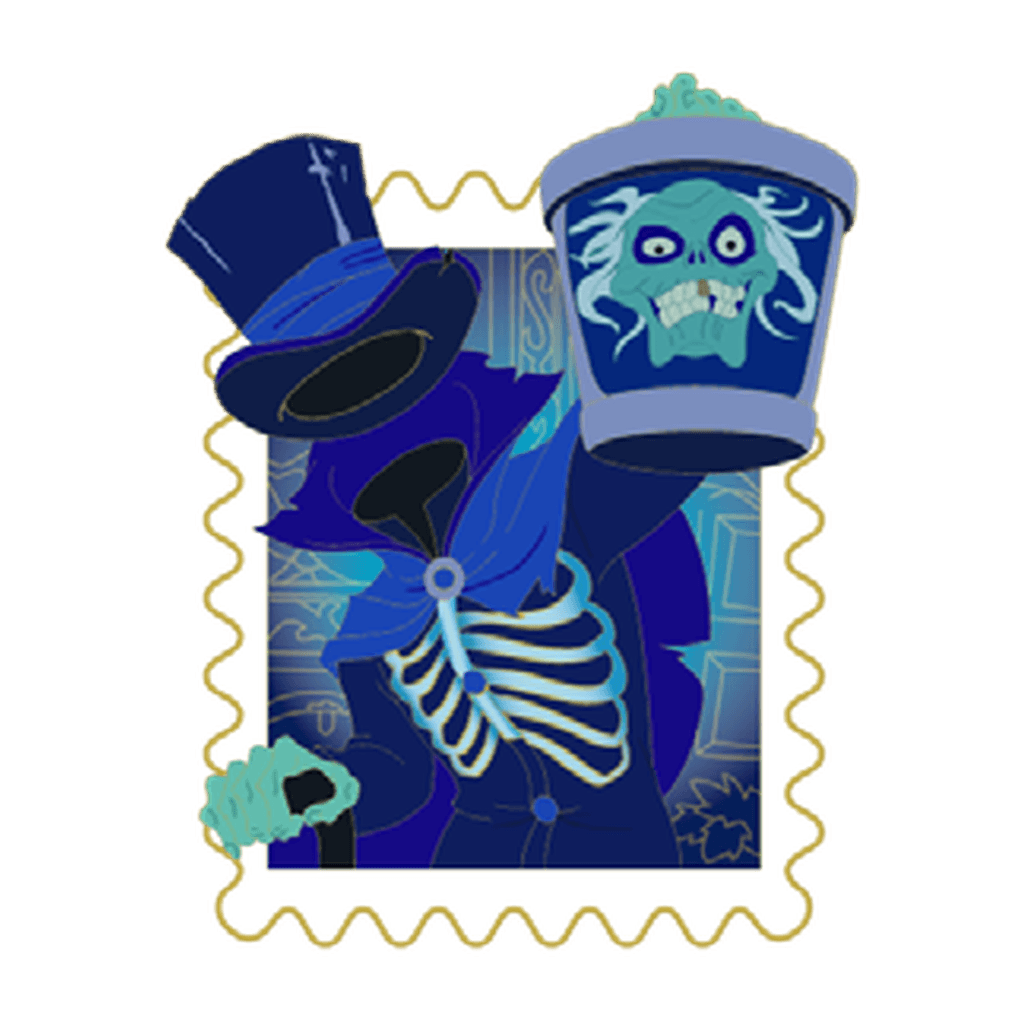 Hatbox Ghost - Disney Park Stamps: Series 2