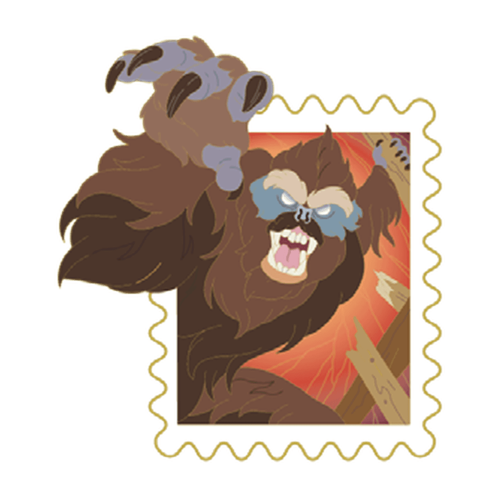 Yeti - Disney Park Stamps: Series 2 front