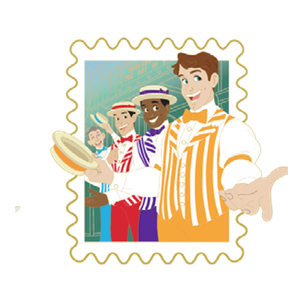 The Dapper Dans - Disney Park Stamps: Series 2 front