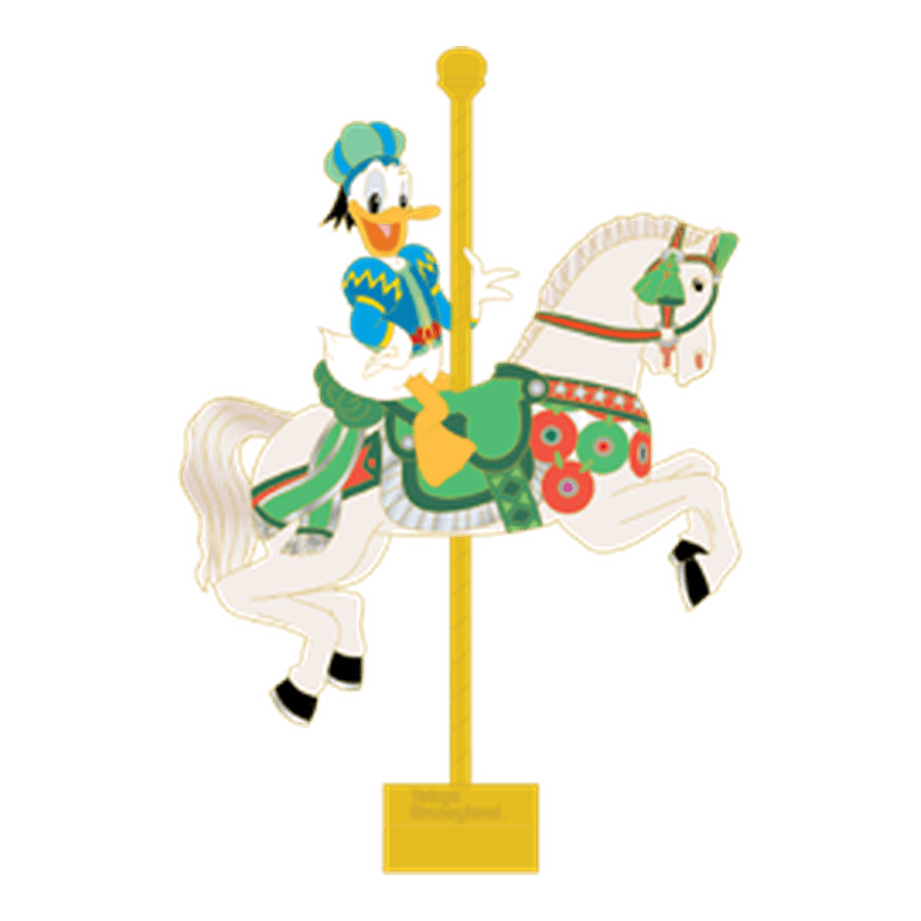 Castle Carrousel - Donald Duck - Disney Royal Carousel Horses Boxed Set