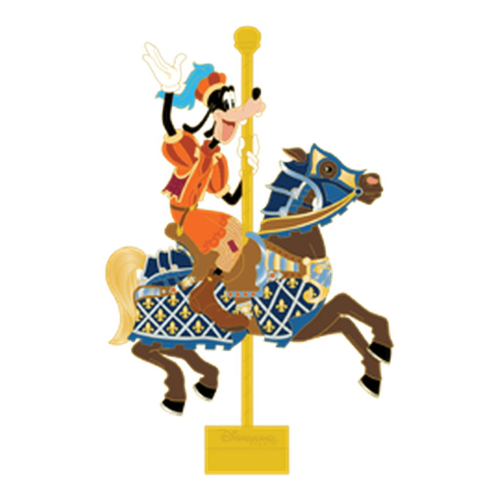 Le Carrousel de Lancelot - Goofy - Disney Royal Carousel Horses Boxed Set front