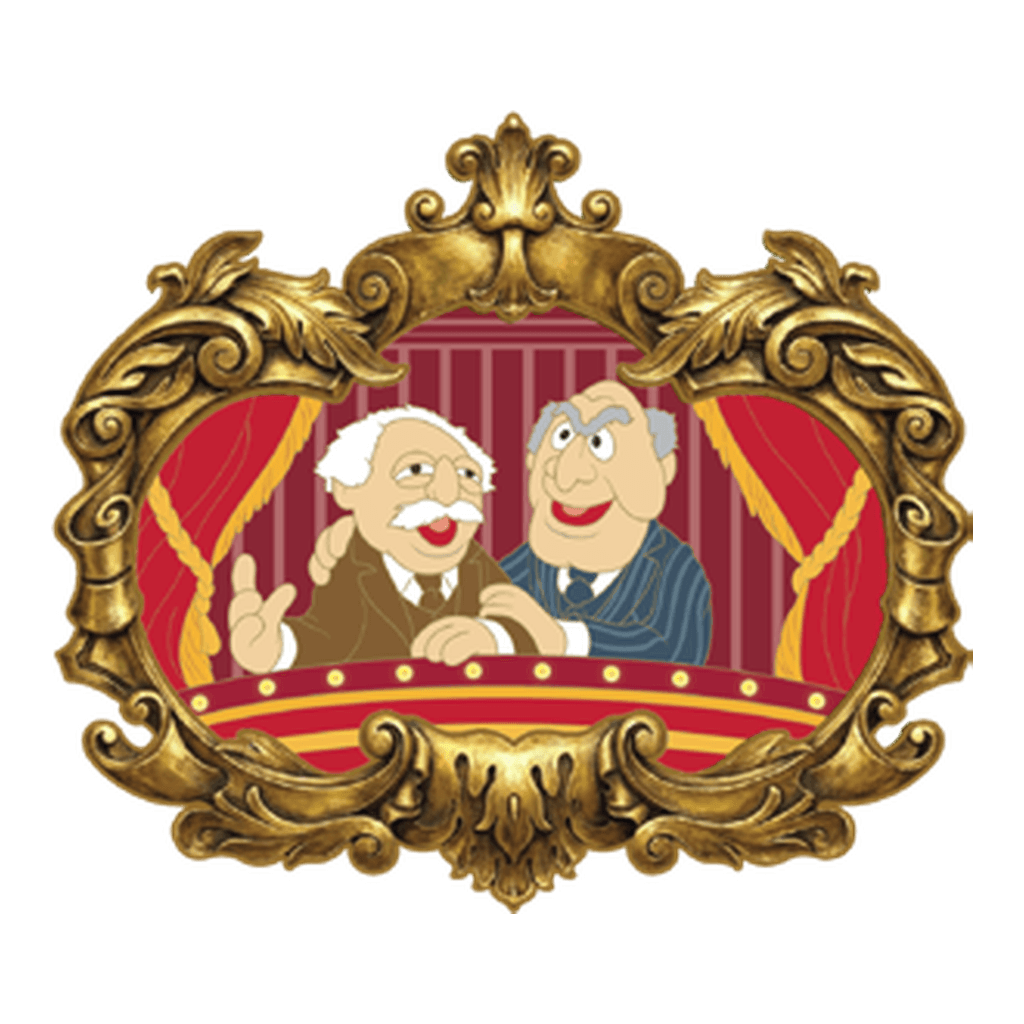 Statler and Waldorf - The Muppet Show 50th front