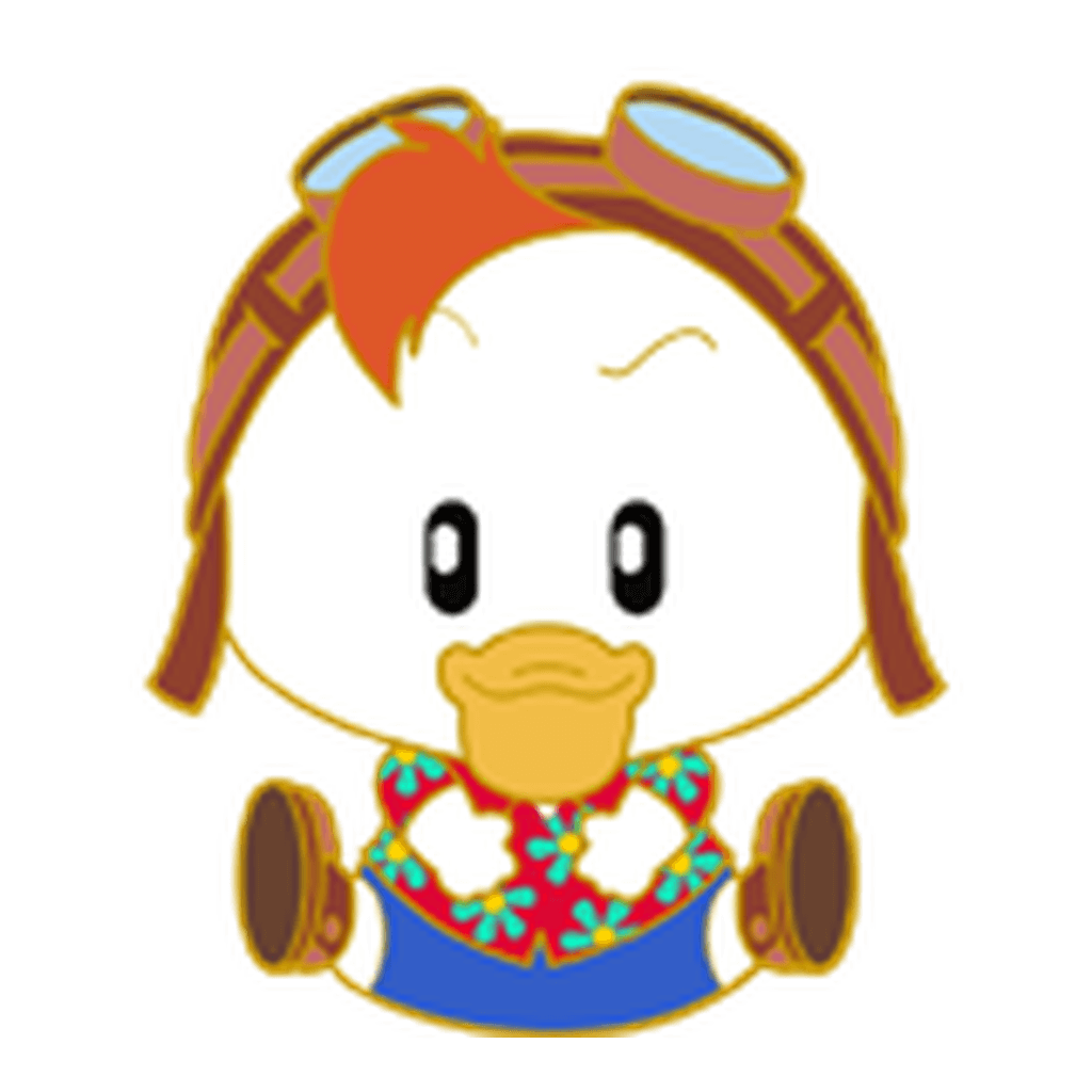 Launchpad McQuack - Adorbs! DuckTales the Movie Mystery Set front