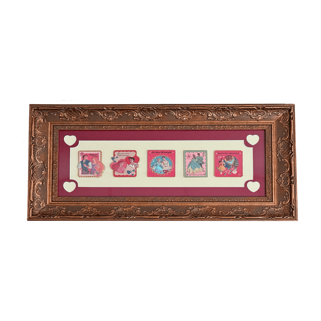 Be My Valentine - D23 Pin Store Framed Pin Sets front