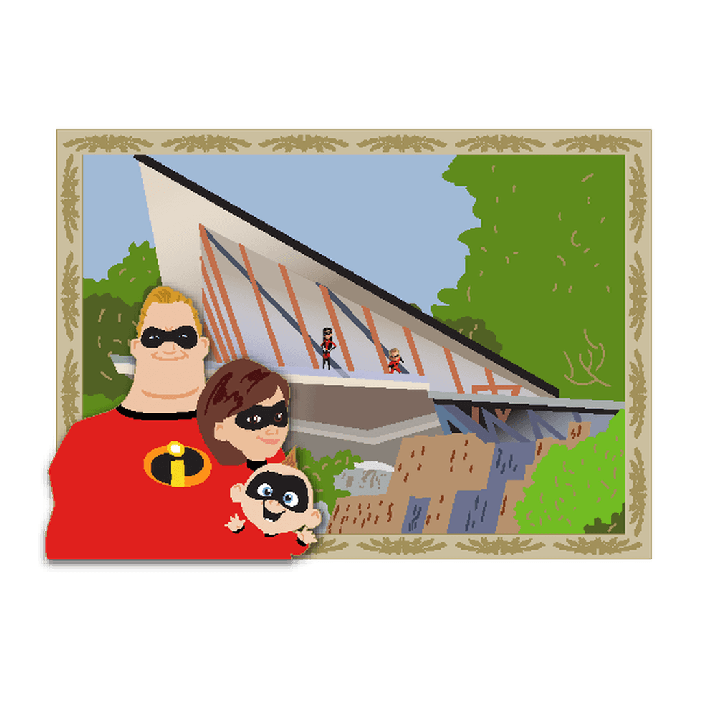 The Incredibles' Home - Welcome Home front