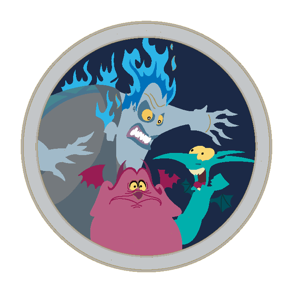 Hades & Titans - Villain Sidekicks Mystery Pin Box front