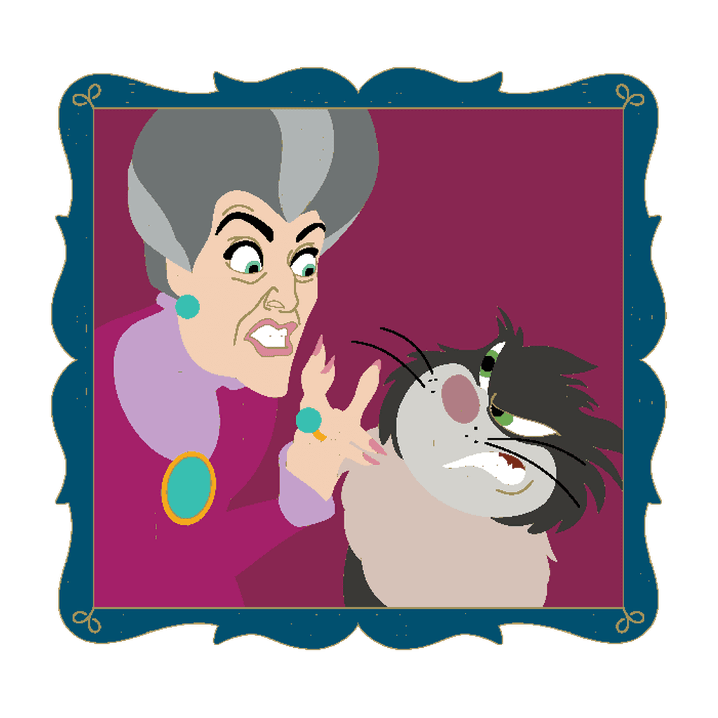 Lady Tremaine & Lucifer - Villain Sidekicks Mystery Pin Box front