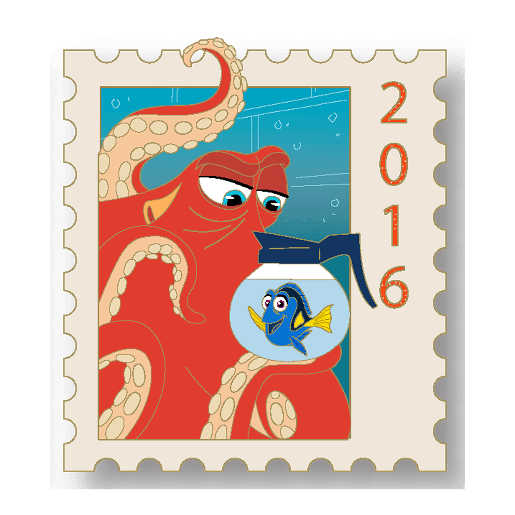 Dory & Hank - The Ultimate Pixar Stamp front