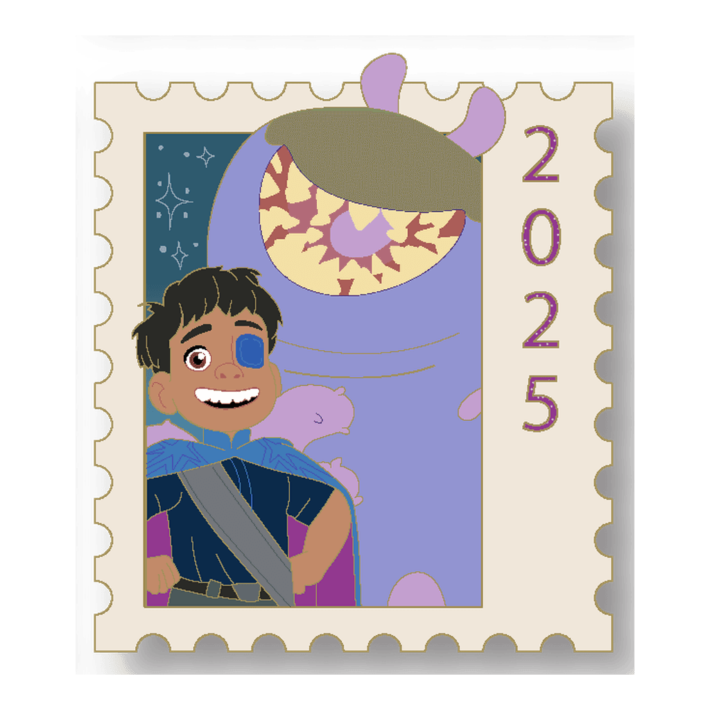 Elio & Glordon - The Ultimate Pixar Stamp front